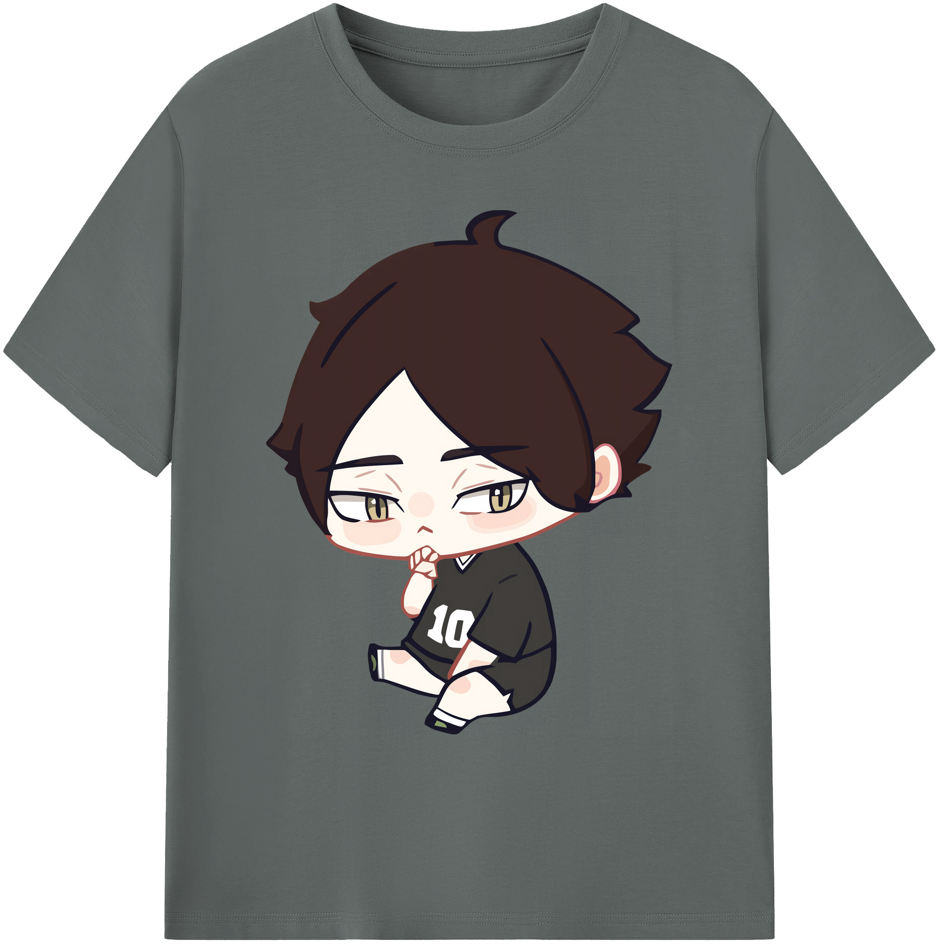 （画像用） ハイキュー!! Haikyu!! 綿100％ メンズ半袖Tシャツ｜肌触りやわらか＆通気性